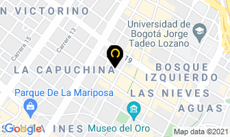 Mapa de Hotel Montecarlo Colonial en Bogotá D.C