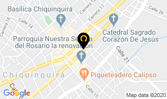 Mapa de Hotel Moyba en Chiquinquirá