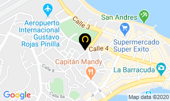 Mapa de Hotel Nairobi en San Andrés