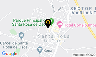 Mapa de Hotel Nomar en Santa Rosa de Osos