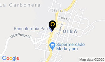 Mapa de Hotel Oibita en Oiba