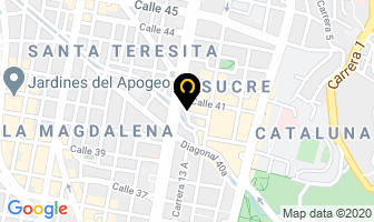 Mapa de Hotel Olimpo Resort en Bogotá D.C