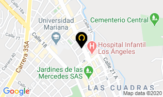 Mapa de Hotel Oro Verde en Pasto