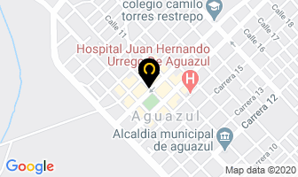 Mapa de Hotel Orquídea en Aguazul