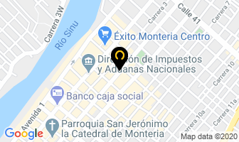 Mapa de Hotel Paimaná en Montería