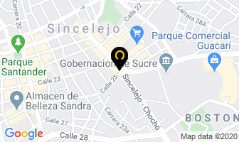Mapa de Hotel Panorama en Sincelejo
