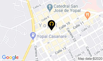 Mapa de Hotel Paraíso del Llano en Yopal