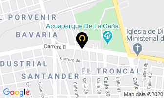 Mapa de Hotel Parque De La Caña en Cali