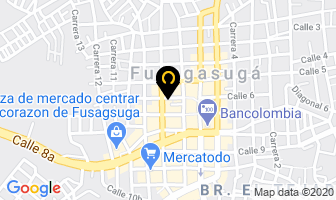 Mapa de Hotel Parque Zabal en Fusagasugá
