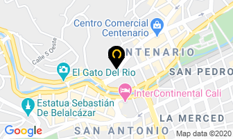Mapa de Hotel Pension Stein en Cali