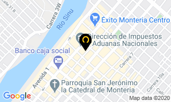 Mapa de Hotel Platinum en Montería