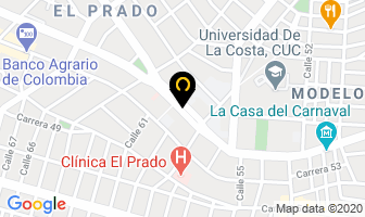 Mapa de Hotel Playa S.a.s en Barranquilla