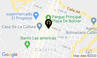 Mapa de Hotel Plaza en Calarcá