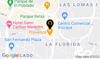 Mapa de Hotel Poblado Boutique Express en Medellín