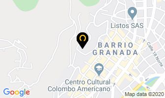 Mapa de Hotel Porton De Granada en Cali