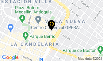 Mapa de Hotel Premium Plaza en Medellín