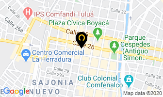 Mapa de Hotel Principe en Tulua