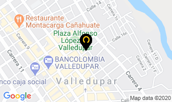 Mapa de Hotel Provincia Valledupar en Valledupar