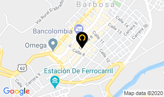 Mapa de Hotel Puerta De Oro en Barbosa