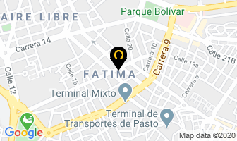 Mapa de Hotel Punto Blanco en Pasto