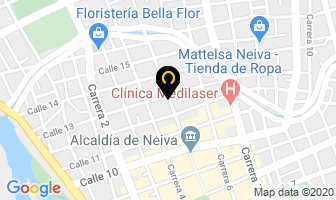 Mapa de Hotel Quinta Del Pinar en Neiva