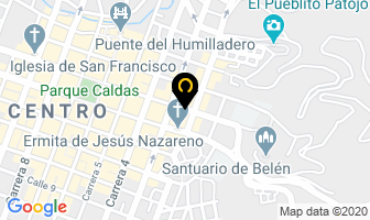 Mapa de Hotel Real Santo Domingo. en Popayán