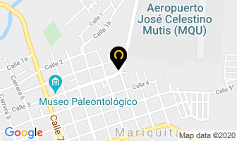 Mapa de Hotel Refugio Jg en Mariquita