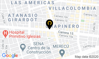 Mapa de Hotel Residencial Las Violetas en Cali