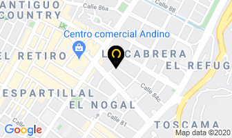 Mapa de Hotel Retiro 84 en Bogotá D.C