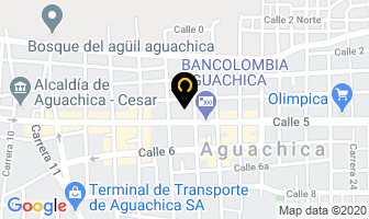Mapa de Hotel Rey Mar en Aguachica