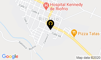 Mapa de Hotel Riofrío en Riofrío