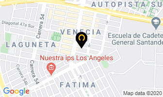 Mapa de Hotel Rocas Del Sur en Bogotá D.C