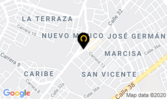 Mapa de Hotel Roma en Sincelejo