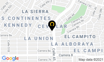 Mapa de Hotel Rosario en Barranquilla