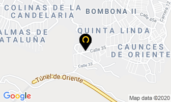 Mapa de Hotel Ruitoque en Medellín