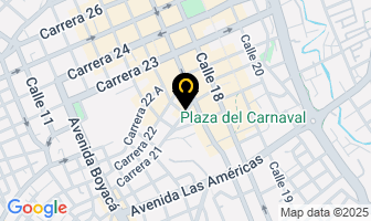 Mapa de Hotel San Antonio en Pasto