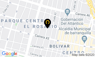 Mapa de Hotel San Francisco en Barranquilla