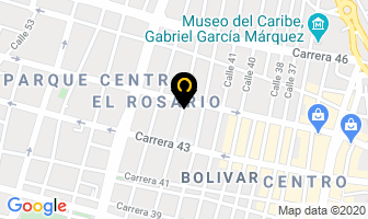 Mapa de Hotel San Francisco Asis en Barranquilla