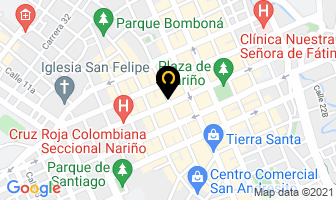 Mapa de Hotel San Fransisco en Pasto