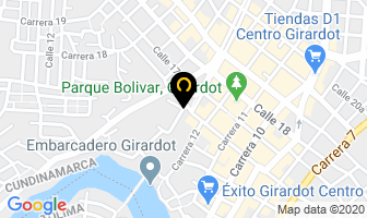Mapa de Hotel San Germán en Girardot