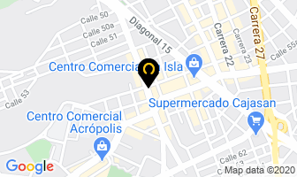Mapa de Hotel San Rey en Bucaramanga