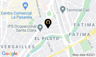 Mapa de Hotel San Vicente en Cali