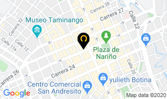 Mapa de Hotel Santa Ana en Pasto