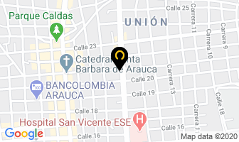 Mapa de Hotel santa barbara en Arauca