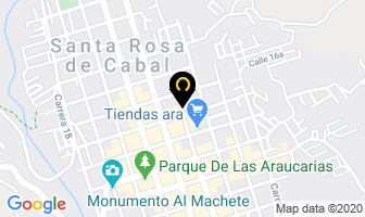 Mapa de Hotel Santa Rosa Plaza en Santa Rosa de Cabal