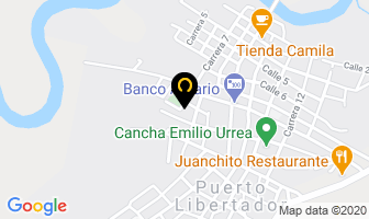 Mapa de Hotel Santo Florez en Montelíbano