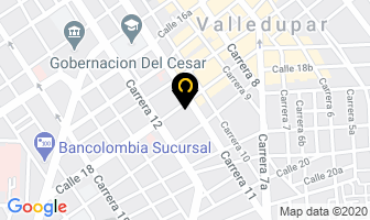 Mapa de Hotel Sarachuy en Valledupar