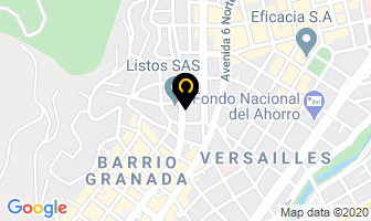 Mapa de Hotel Sartor en Cali