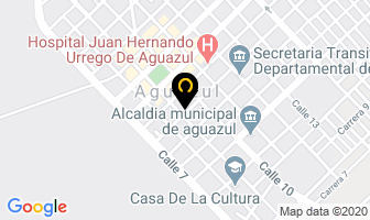 Mapa de Hotel señorial en Aguazul