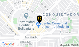 Mapa de Hotel Seoul en Medellín